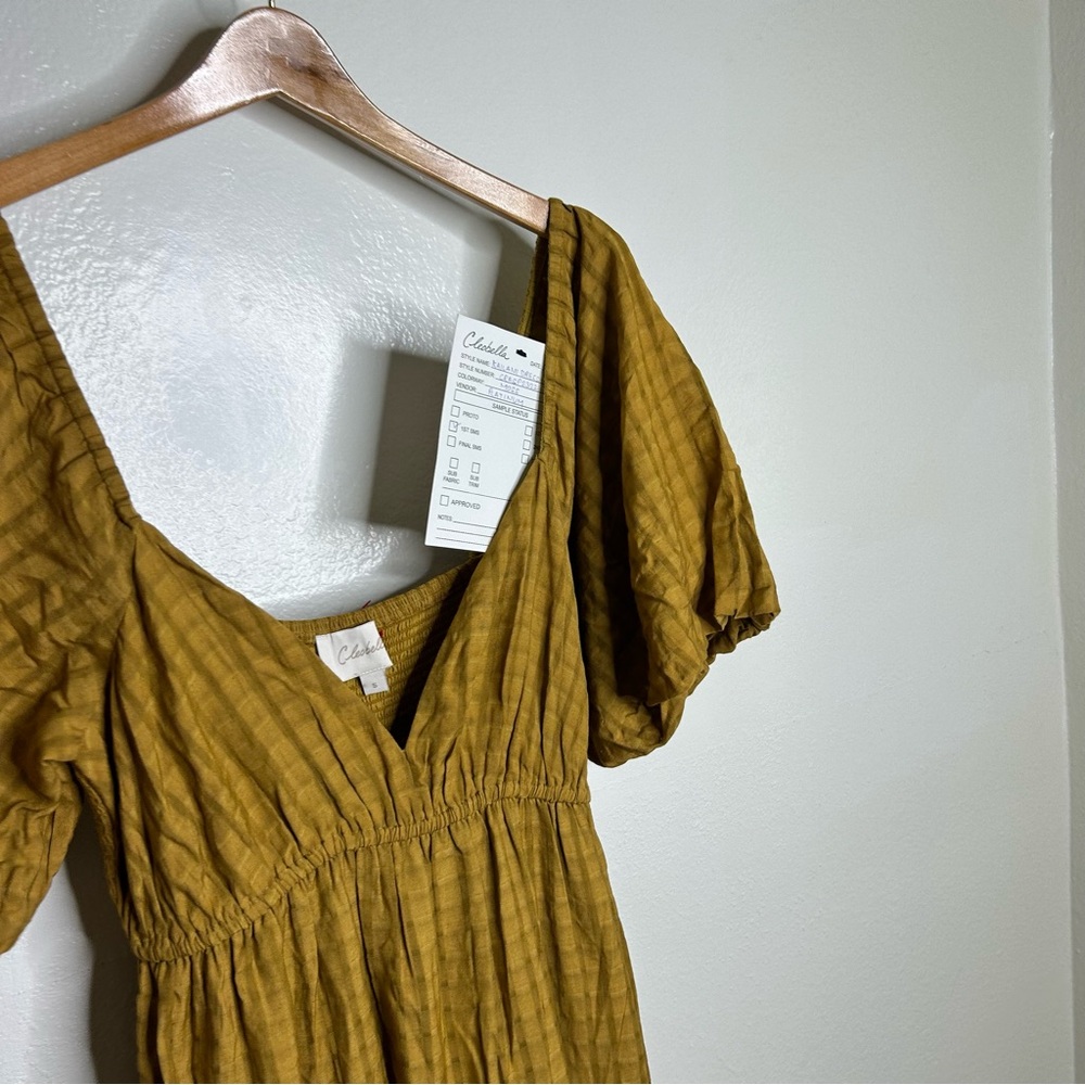 NWT Cleobella Kailani Goldie Cotton Midi Dress SAMPLE Size Small - Picture 12 of 16